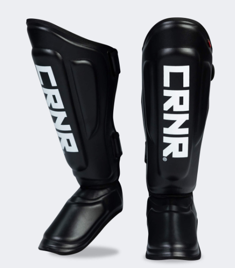 Black Shin Guards